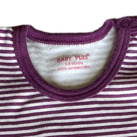 **2 for $20**Two Baby Plus onesies bundle. Size 3-6 month - Picture 5 of 13